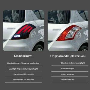 TYPY Nuevo Conjunto de Luces Traseras para Suzuki Swift 2005-2016 Modelo B OLIVER, Luces Traseras LED de 12V con Señales de Giro - Product Image 3