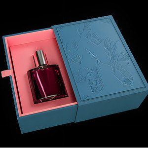 Boîte de parfum de <span class=keywords><strong>luxe</strong></span> vide, conçue sur mesure, emballage créatif en papier pour cosmétiques, finition mate, boîtes en carton avec feuille métallisée - Product Image 4