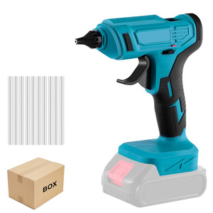 <span class=keywords><strong>Pistolet</strong></span> à <span class=keywords><strong>colle</strong></span> <span class=keywords><strong>chaude</strong></span> sans fil à batterie lithium rechargeable avec réglage automatique <span class=keywords><strong>de</strong></span> la température pour les arts et l'artisanat, le bricolage et les réparations - Product Image 4