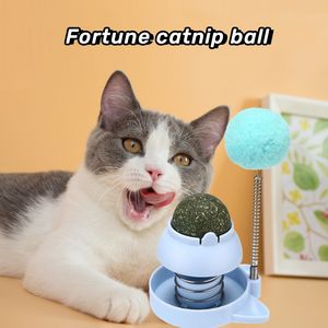 Nuovo Design Giocattoli Interattivi per Gatti con Doppia Palla a Molla Rotante per Masticare Palline di <span class=keywords><strong>Catnip</strong></span> - Product Image 6