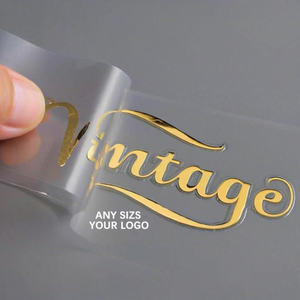 สติกเกอร์โลหะเคลือบไฟฟ้าแบบกำหนดเอง LB3123 <span class=keywords><strong>CS</strong></span> CUSTOM ขนาด 5x5 ซม. แบบ 3 มิติ สีทองเงิน สำหรับติดชื่อ โลโก้ บรรจุภัณฑ์ส่วนบุคคล - Product Image 1