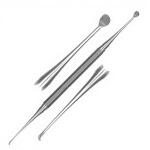 Curetas Óseas Manuales de Alta Precisión BISONS, Instrumentos Quirúrgicos Ortopédicos de Acero Inoxidable, Venta al Por Mayor - Product Image 1