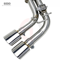 Échappement Catback Haute Performance en Acier Inoxydable SDO pour Mercedes Benz G500 G550 W463A W464 4.0T 2018-2026 avec Contrôle de Soupape OEM