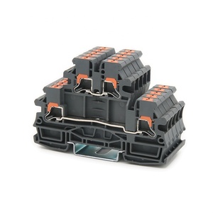Vente chaude Nouvelle Arrivée Push In Fil Connecteur <span class=keywords><strong>2</strong></span>.5mm Câble Électrique Bornes Largement Disponibles Fil Rapide Din Rail Connecteur - Product Image 6