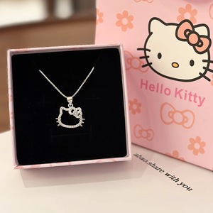 Collana con Ciondolo Delicato per Donne - Argento, Semplice, Rosa, Catena a Collare - <span class=keywords><strong>Regalo</strong></span> Perfetto per il <span class=keywords><strong>Compleanno</strong></span> della <span class=keywords><strong>Fidanzata</strong></span> - Product Image 5