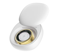 Bague Intelligente en Acier Inoxydable à Moule Privé, Recharge Magnétique, Suivi d'Activité, Moniteur de Fréquence Cardiaque et de Sommeil, Télécommande, IP68, OEM ODM