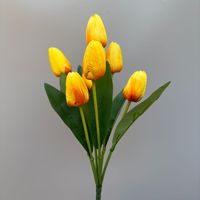 Bunga Tulip Buatan Tangan Realistis untuk Pernikahan, Buket Pengantin, Dekorasi Grosir E-commerce Lintas Batas