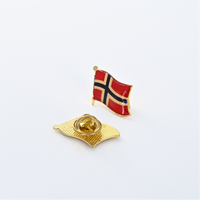 Metall Weich- und Hartemaille Magnetische Länderflaggen Anstecknadeln für Nationalfeiertage als Souvenir