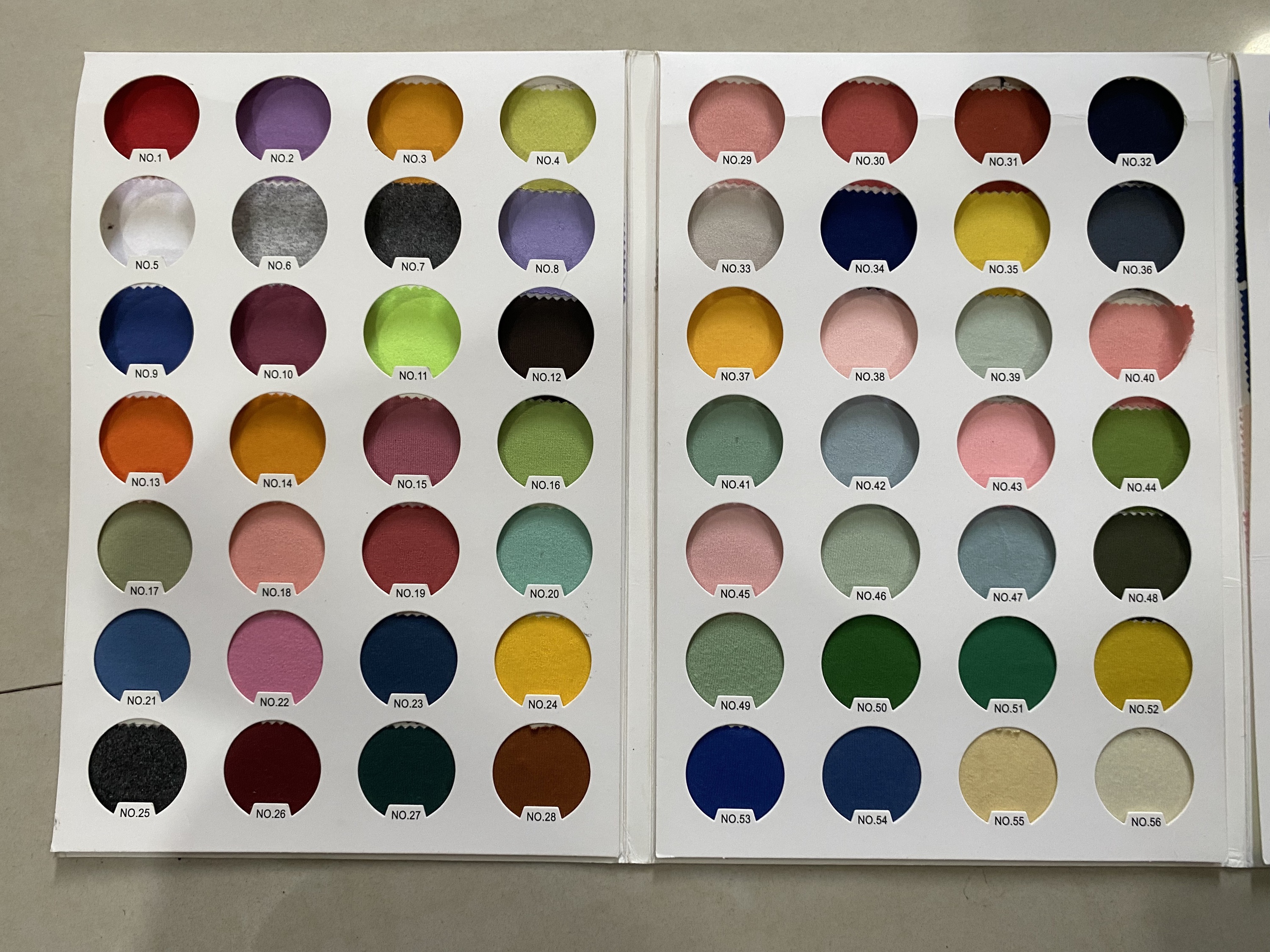 couleurs personnalisées