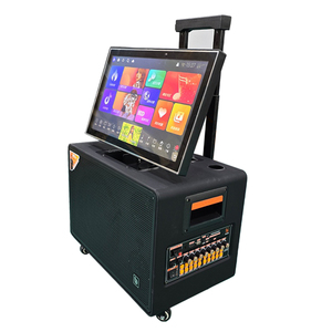 10 Inch Loa Karaoke Mô Hình Mới Nhà Bằng Gỗ Lớn Loa Stereo Tư Nhân Chuyên Nghiệp Hộp Không Dây Loa Thông Minh Với Màn Hình - Product Image 1