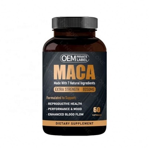 High Quality Maca Root Capsules maca supplement Ginseng Capsules Black Maca Extract for Men's Vitality and Energy - Product Image 1