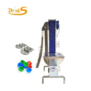 Professional custom automatic cap feeder machine / plastic cap feeder / bottle cap feeder