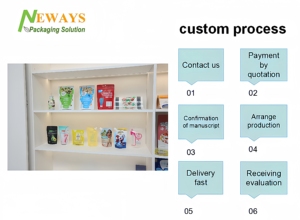 שקיות אריזה מרובעות מאלומיניום, ניתנות להתאמה אישית, אטומות בחום משלושה צדדים, מתאימות לאריזת תה. כמות הזמנה מינימלית 500 יחידות - Product Image 5