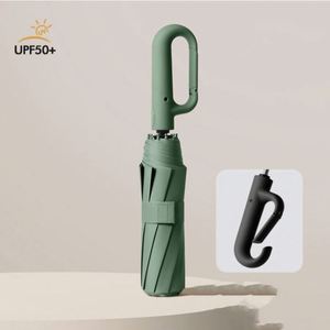 20 Ribs Travel Inverted With Ring Buckle Portable 49 Inch Large Strong <b>Windproof</b> <b>Umbrellas</b> Rain Sun Uv <b>Umbrella</b> Gift - Product Image 2