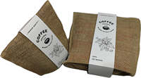 Sacs-cadeaux de luxe café sac de jute sac d'emballage de grains de café écologique 100% pochette cadeau en jute Support personnalisation