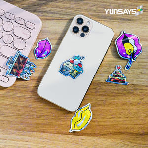 Hoja de etiqueta de vinilo para impresora láser, papel adhesivo de inyección de tinta, rollo de pegatina personalizada, papel adhesivo de vinilo holográfico - Product Image 3