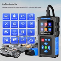 Strumento Diagnostico Auto OBD2 Cablato, Lettore Codici Errore Motore, Scanner Tensione Batteria, Strumento Diagnostico Auto OBDII