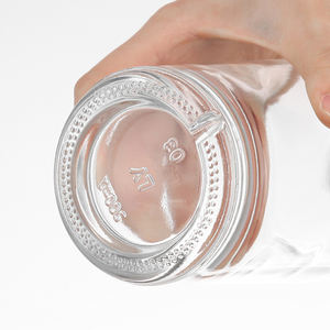 Fabriqué en Chine, bouteille en verre de 500 ml/750 ml, vodka, vin, whisky, rhum, tequila, bouteille en verre transparente givrée avec couvercle - Product Image 6