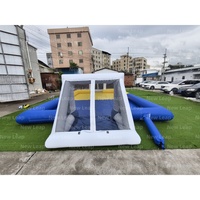 40ft New Leap Terrain gonflable savonneux Jeux de sport Terrain de football Football Castle Play Center