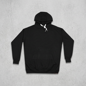 <span class=keywords><strong>Felpa</strong></span> con Cappuccio <span class=keywords><strong>Nera</strong></span> da <span class=keywords><strong>Uomo</strong></span>, Pullover Casual a Maniche Lunghe con Tasca a Marsupio e Cordoncino - Product Image 2