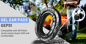 Cojín de oreja grueso de Gel de silicona reemplazable resistente al agua suave Ultra duradero para <span class=keywords><strong>protector</strong></span> <span class=keywords><strong>auditivo</strong></span> reductor de ruido - Product Image 6