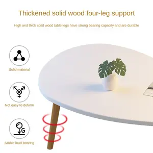 품질 보증 네 다리 지원 네 테이블 보드 색상 나무 가구 커피 테이블