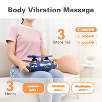 Produits tendance produits de massage par vibration pistolet de massage à double tête masseur musculaire à percussion pour tissus profonds