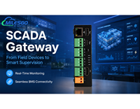 Gateway SCADA Milesgo HMI1004-ARM, Controlador Industrial HMI IoT para PLC, BMS, Monitoreo Remoto y Sistemas de Automatización