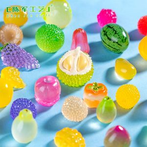 Simulación <span class=keywords><strong>de</strong></span> micropaisaje Weij, <span class=keywords><strong>casa</strong></span> <span class=keywords><strong>de</strong></span> frutas luminosa, lindos accesorios decorativos <span class=keywords><strong>de</strong></span> bolsas sorpresa para bricolaje, mini adornos pequeños - Product Image 5