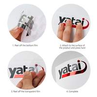 Autocollant de transfert UV DTF industriel en gros, autocollant d'impression 3D UV DTF résistant à l'huile, livraison rapide pour surfaces