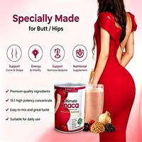 Poudre de racine de Maca OEM pour l'amélioration des hanches et des fesses - Extrait d'Aguaje et de Fenugrec - Complément alimentaire pour la mise en forme des courbes féminines - 300g