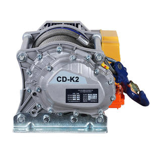 2 ton tali kawat kerekan Listrik tipe CD kerekan drum untuk traksi dan mengangkat panjang maksimum 300M - Product Image 5