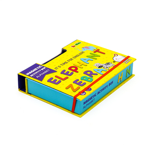 2025 la vendita calda di educazione creativa e <span class=keywords><strong>alfabeto</strong></span> magnetico e apprendimento delle lettere Puzzle Dress up Activity Box - Product Image 1