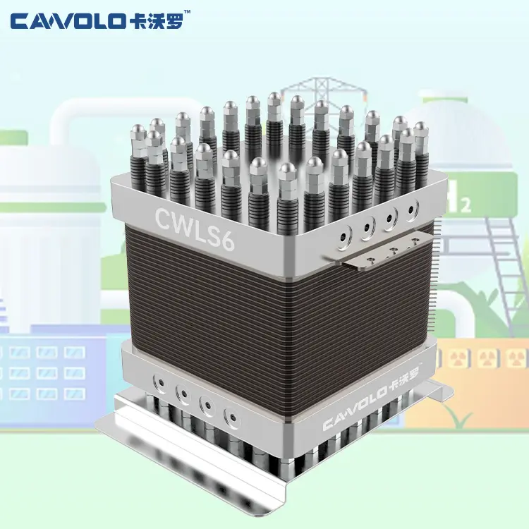 ประสิทธิภาพการใช้พลังงานสูงไฮโดรเจนแก๊ส6 Nm3/H อุตสาหกรรม Hho Generator