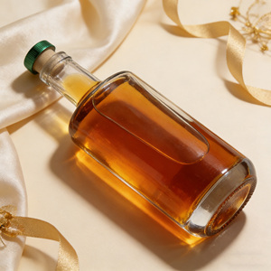 Bouteille en verre <span class=keywords><strong>de</strong></span> haute qualité au design unique et élégant, différentes tailles, gaufrée, 500 ml, 750 ml, pour mezcal, vin, spiritueux, <span class=keywords><strong>Bordeaux</strong></span>, échantillons gratuits - Product Image 1