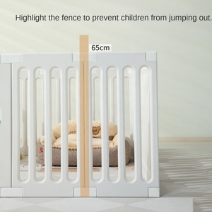 <strong>Best</strong>-Selling Eco-friendly Safe Plastic Classic Square <strong>Dog</strong> Cage Button Cross-Border Pet <strong>Fence</strong> Thickened Protective Barrier Solid - Product Image 3