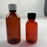 Bouteille de liquide oral en PET de 12 oz 16 oz Bouteille de sirop contre la toux Emballage de médicaments Bouteille