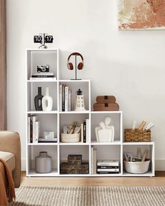 Étagère à 10 cubes avec compartiments ouverts, organisateur de décoration, charnières <span class=keywords><strong>pour</strong></span> photos, <span class=keywords><strong>plantes</strong></span>, salon, chambre, bureau - Product Image 4