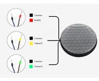 Modul Lampu Lalu Lintas LED Bola Merah Dia.300mm(12 inci) dengan Lensa Jaring Laba-laba