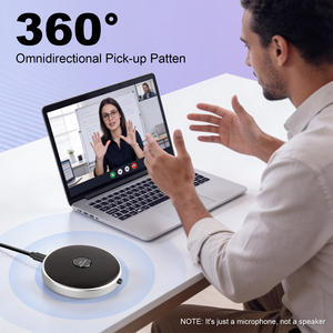 Micrófono USB Profesional Q2, <span class=keywords><strong>Mini</strong></span> Micrófono de Condensador de Estudio, Omnidireccional, Portátil, para Grabación de Reuniones y Escritorio - Product Image 5