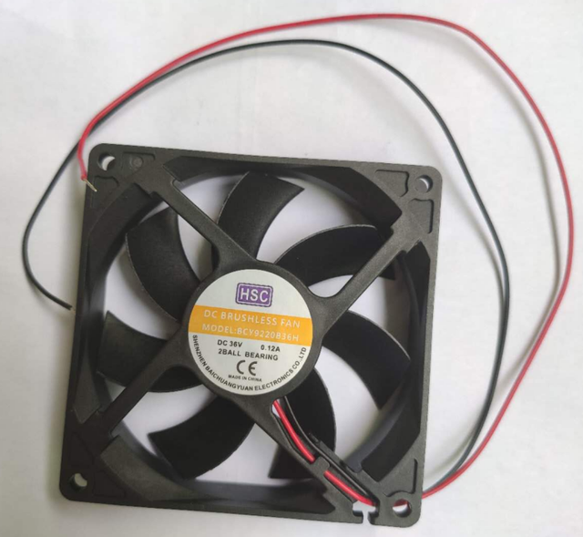 Customized Speed 90x90x20mm High air Pressure Quality NMB Ball Bearing 36V DC Brushless Axial Cooling Fan 9020mm