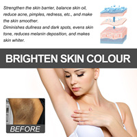 Crème éclaircissante OEM pour les aisselles, l'intérieur des cuisses, les articulations, les cuisses noires, crème blanchissante Vc Snow 30ml