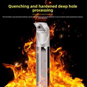 Precision H08K-SDUCR07 Internal Boring Bar for DCMT07 Inserts | HSS <strong>CNC</strong> <strong>Lathe</strong> <strong>Tool</strong> - Product Image 4