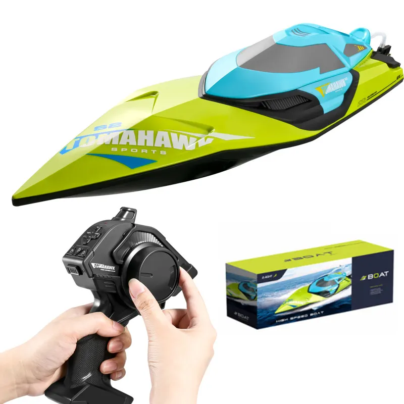 2022 High Speed Racing Remote Control Boat 2.4G hz Control Simulation Model RC Radio Control Toys For Adult