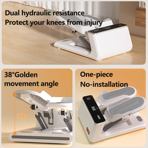 LADYGLOW Fitness <span class=keywords><strong>Mini</strong></span> <span class=keywords><strong>Stepper</strong></span> Réglable avec Bandes de Résistance pour Exercice Step Machine <span class=keywords><strong>Mini</strong></span> <span class=keywords><strong>Stepper</strong></span> - Product Image 2