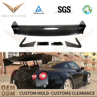 Aileron de coffre universel en fibre de carbone FRP style Volte pour GTR, Ford Mustang, Toyota GT86, Subaru BRZ