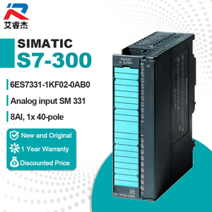 Nuevo controlador programable PLC SIMATIC S7-300 original 6ES7331-1KF02-0AB0 Módulo de entrada analógica SM331 8AI plc 6ES7 331-1KF02-0AB0 - Product Image 1