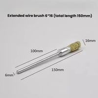 Cepillo de Alambre Industrial de Acero Premium de 100 mm, Duradero, para Pulir, Limpiar y Eliminar Óxido, en Venta