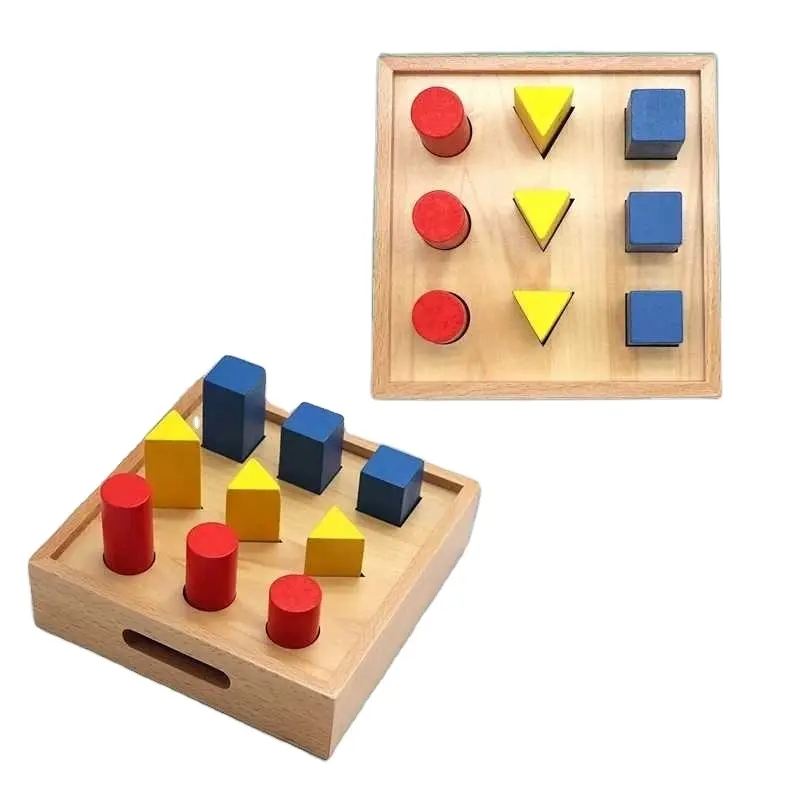 Mainan Puzzle Anak, Mainan Puzzle Kayu untuk Anak, Stik Memori, Catur, Permainan Puzzle Menyenangkan, Warna Pendidikan, Mainan Bentuk Geometris