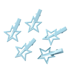 กิ๊บติดผมโลหะรูปดาว 10 ซม. กิ๊บปากเป็ด สีลูกกวาด ใช้ได้ทุกวัน เครื่องประดับศีรษะสำหรับทุกเพศ - Product Image 5